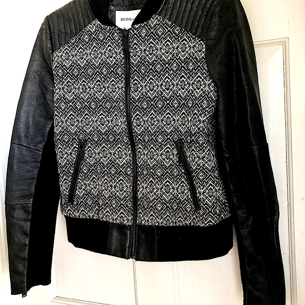 BCBGeneration US S Moto Jacket with Design